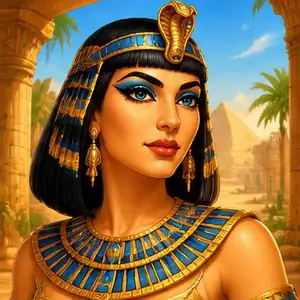 Cleopatra Golden Necklace cover art in the BillyBets Casino lobby