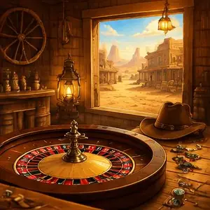 Gold Saloon Roulette cover art in the BillyBets Casino lobby