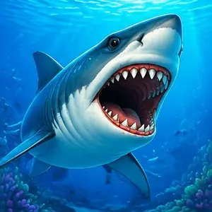 It's Shark Time cover art in the BillyBets Casino lobby